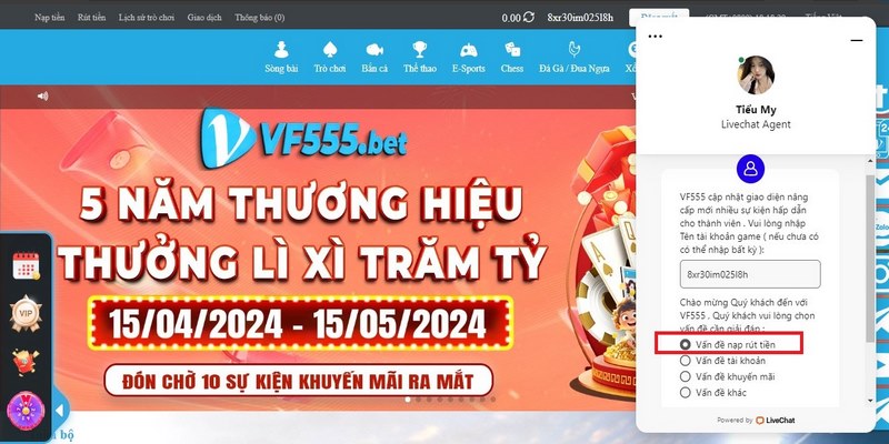 rut-tien-vf555-loi-thuong-gap